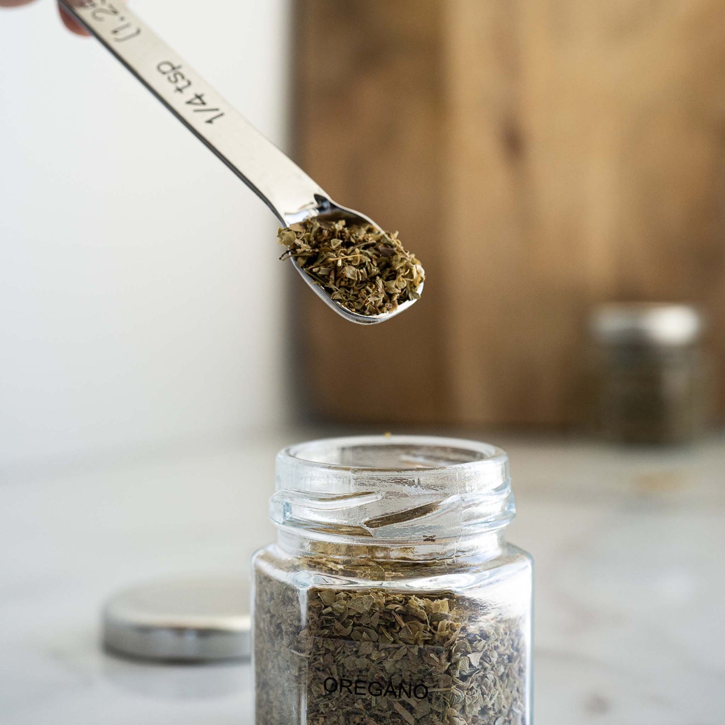 Stainless Steel Measuring Spoons - 6 Set